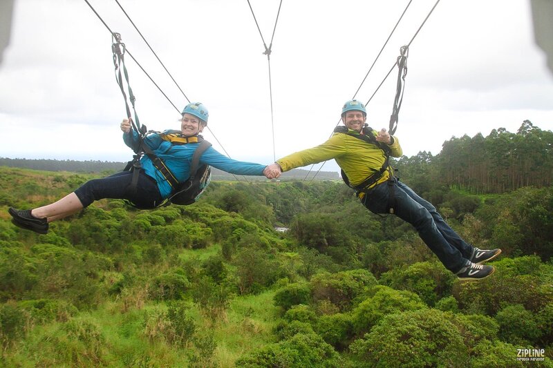 Ziplining