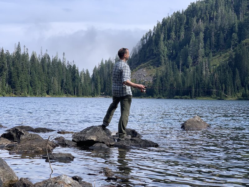 Fishing at Lake 22